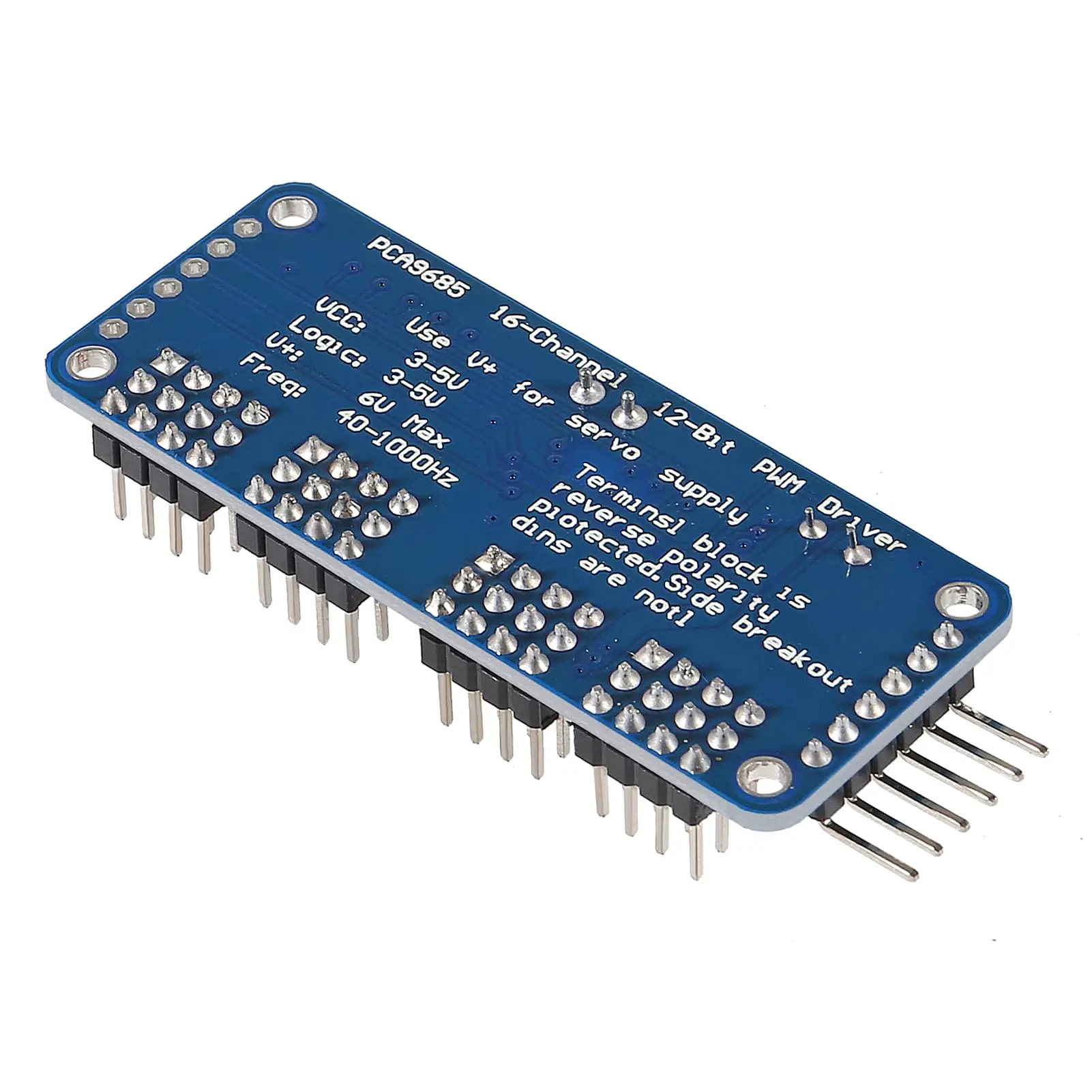 PCA9685 16 Channel 12 Bit PWM Servo Driver Board IIC Interface PCA9685 Module Controller for Arduino and Raspberry Pi