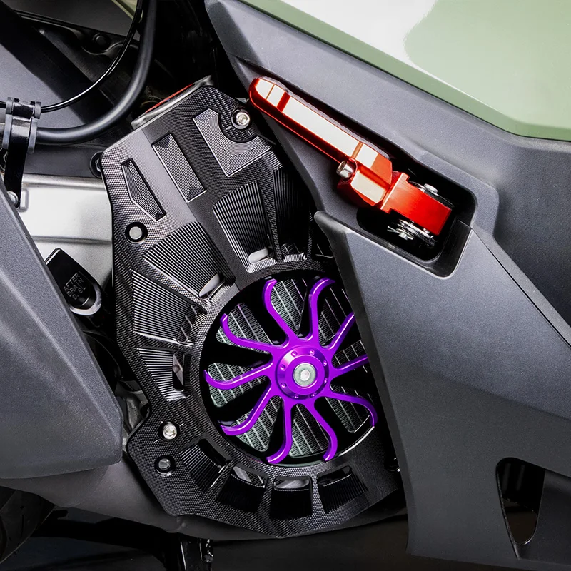 Modification Protection For Honda PCX125 PCX150 PCX160 Water Tank Cooling Cover Aluminum Alloy Water Tank Metal Protective Cover