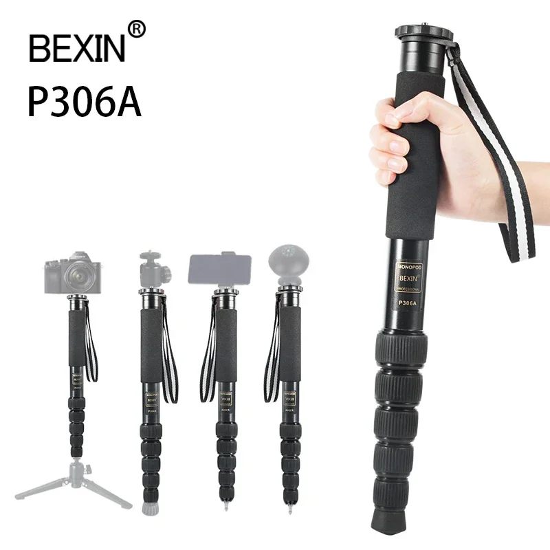 Aluminium monopod camera video stand professional monopod travel portable tripod monopod  photo shooting dslr stick for camera