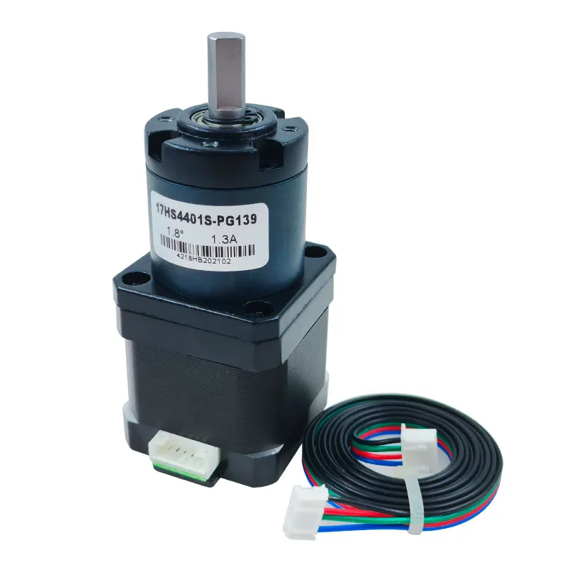 42BYG Stepper Motor 40mm Body Length with 3.71:1~139:1 Ratio NEMA17 Planetary Gear Stepping Motor with Gearbox