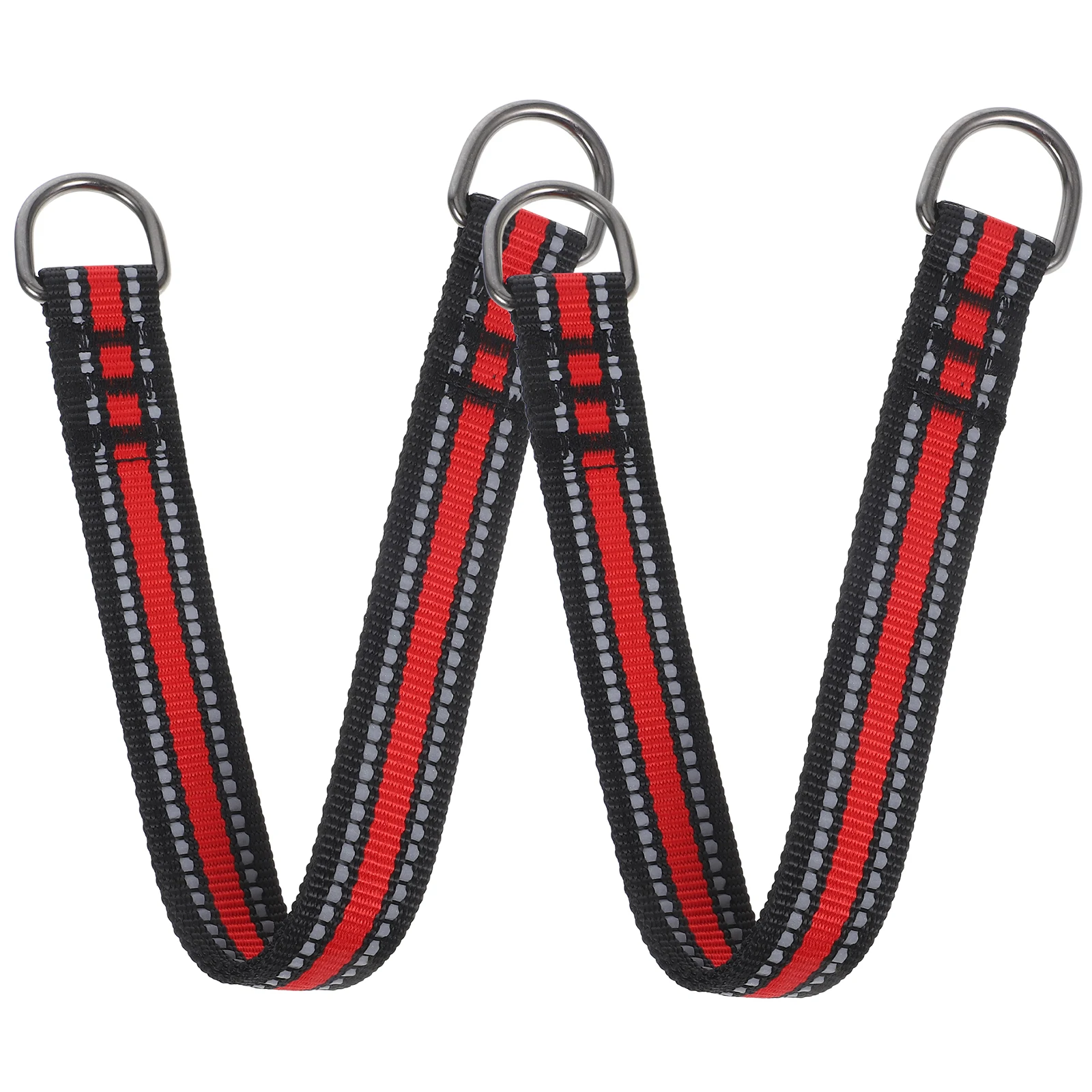 

2 Pcs Swing Belt Hammock Adjustable Tree Hanging Kits Polyester Ropes Child Suspenders Heavy Duty Strap Gym Equipment Outdoor