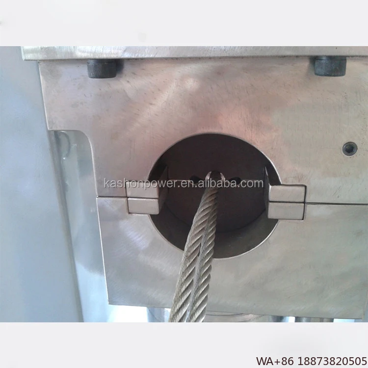 آلة الضغط على حبل أسلاك الفولاذ الهيدروليكي 500 طن #5