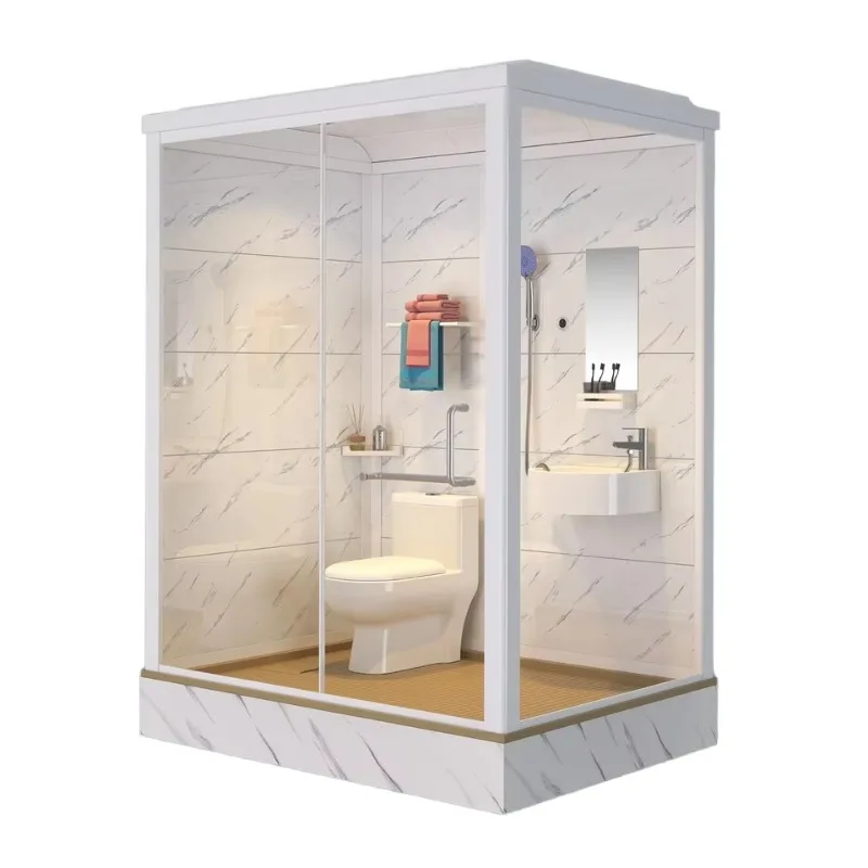 Modern Industrial & Traditional Design Portable Mobile Bathroom