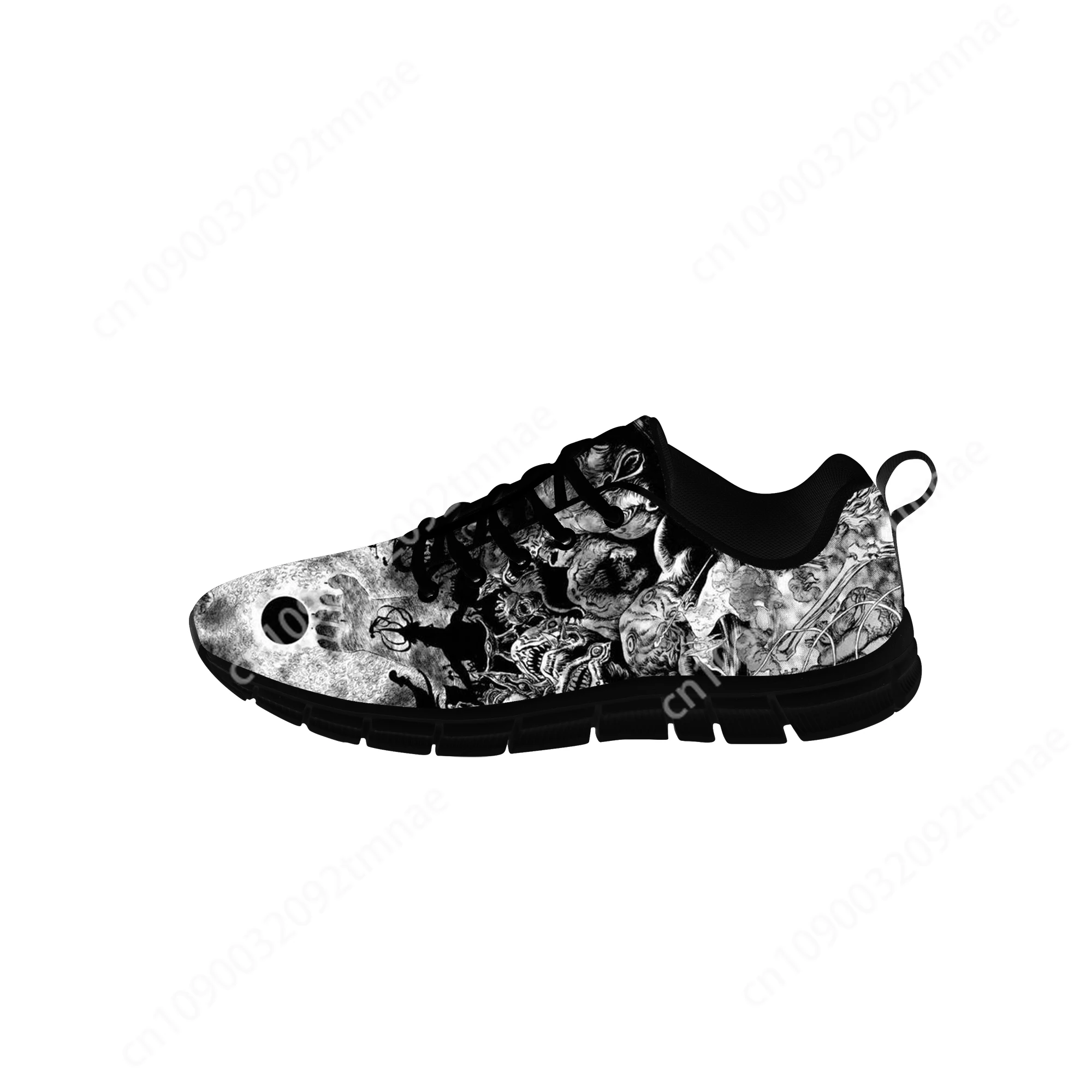 

Hot Cartoon Cool Berserk Sports Shoes Mens Womens Teenager Sneakers Casual Custom High Quality Couple Shoes Black Running Shoes