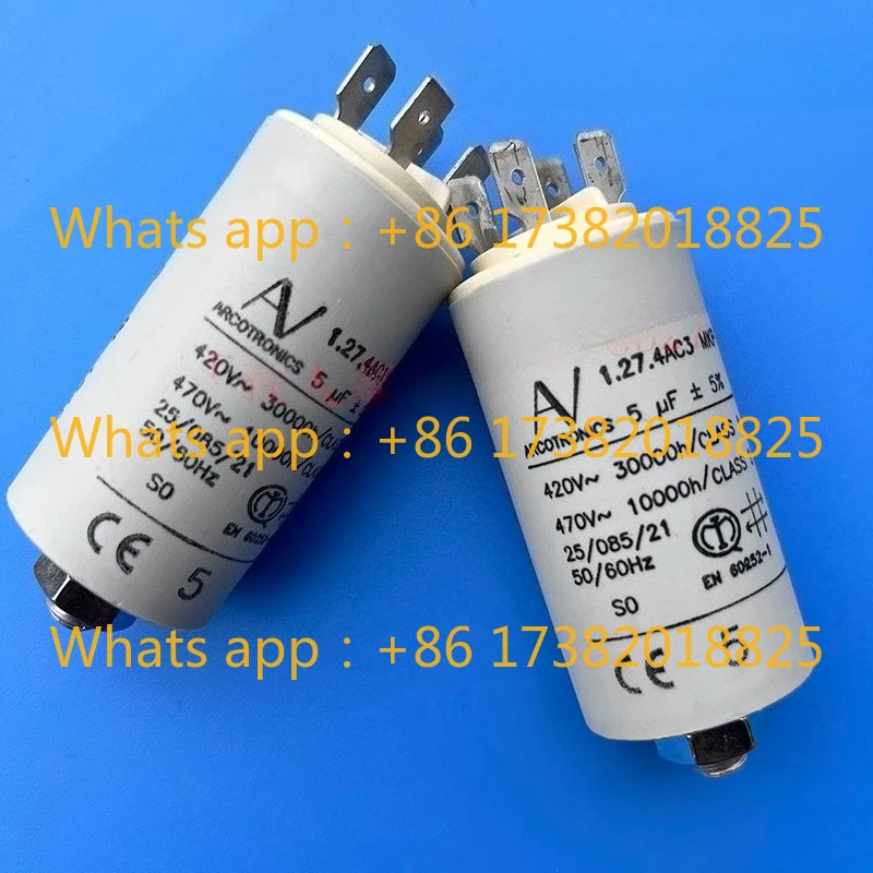 

1 шт. 5 мкФ 1,27,4 AC3 MKP 420 В пусковой конденсатор