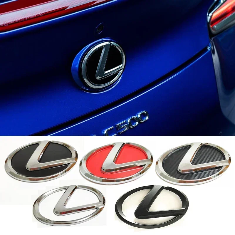 Front Grille Car Logo Rear Trunk Standard Steering Wheel Sticker for Lexus ES350 ES240 IS250 IS300 ES260 GS300 IS250 RC LS500