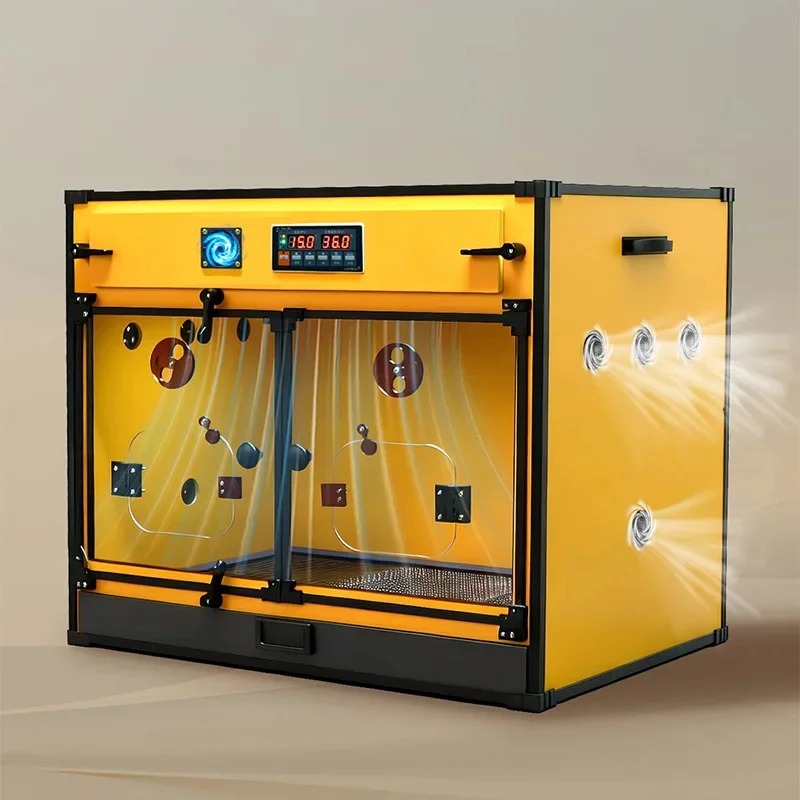 Intelligent Constant Temperature Parrot Brooder Box Digital Thermostat Separated Bird Incubator for Pet Bird Rearing(Customized)