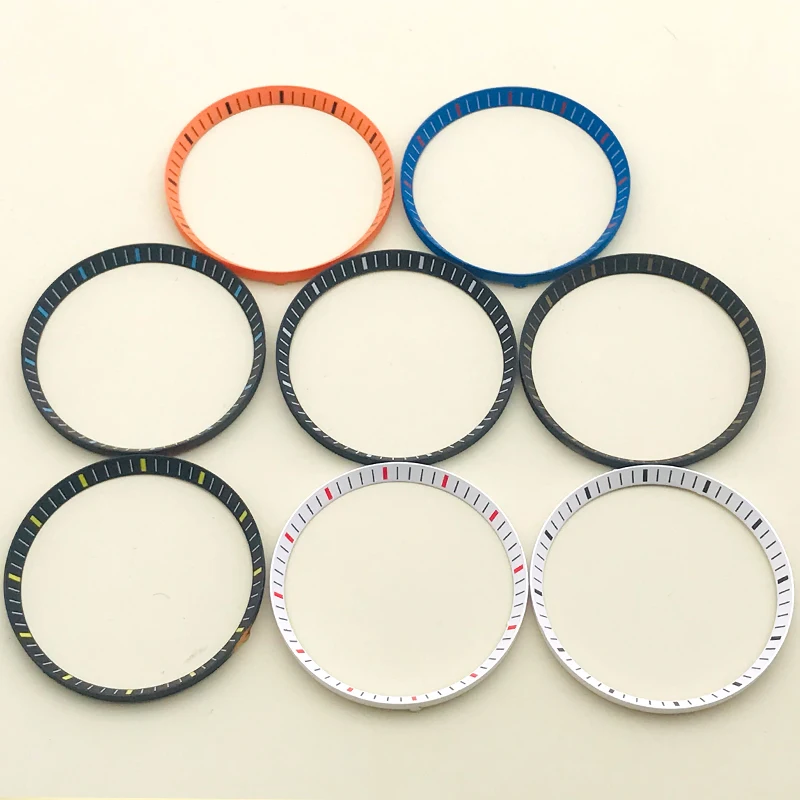 

30.5mm SRPD Watch Case Chapter Ring Inner Ring fits skx007 skx009 Case Multiple Colour Inner Ring Men's diving watch parts Gifts