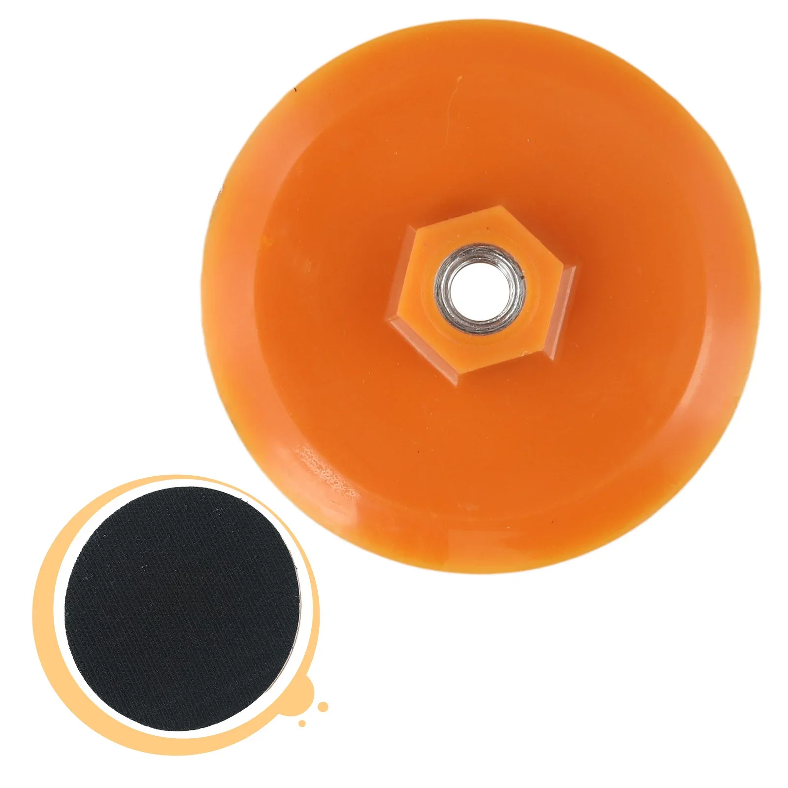 

3inch M10 Sander Disc Grinder Polishing Disc Long-lasting Performance Smooth Polishing Effective Cleaning High Quality Material