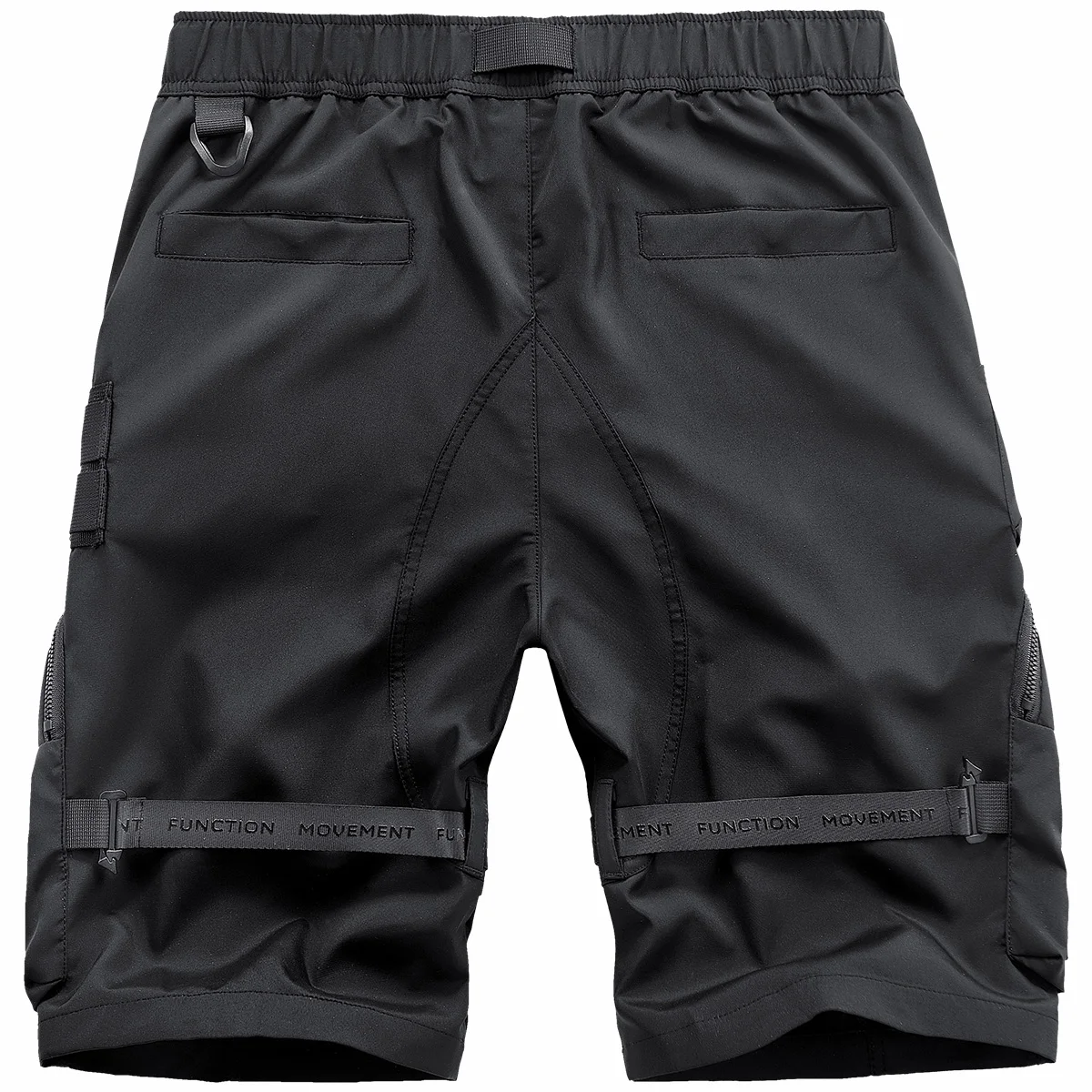 2022 Summer Tactical Shorts Men Fashion Functional Multi Pockets Shorts Techwear  Hip Hop Streetwear Knee Length Pants WB737