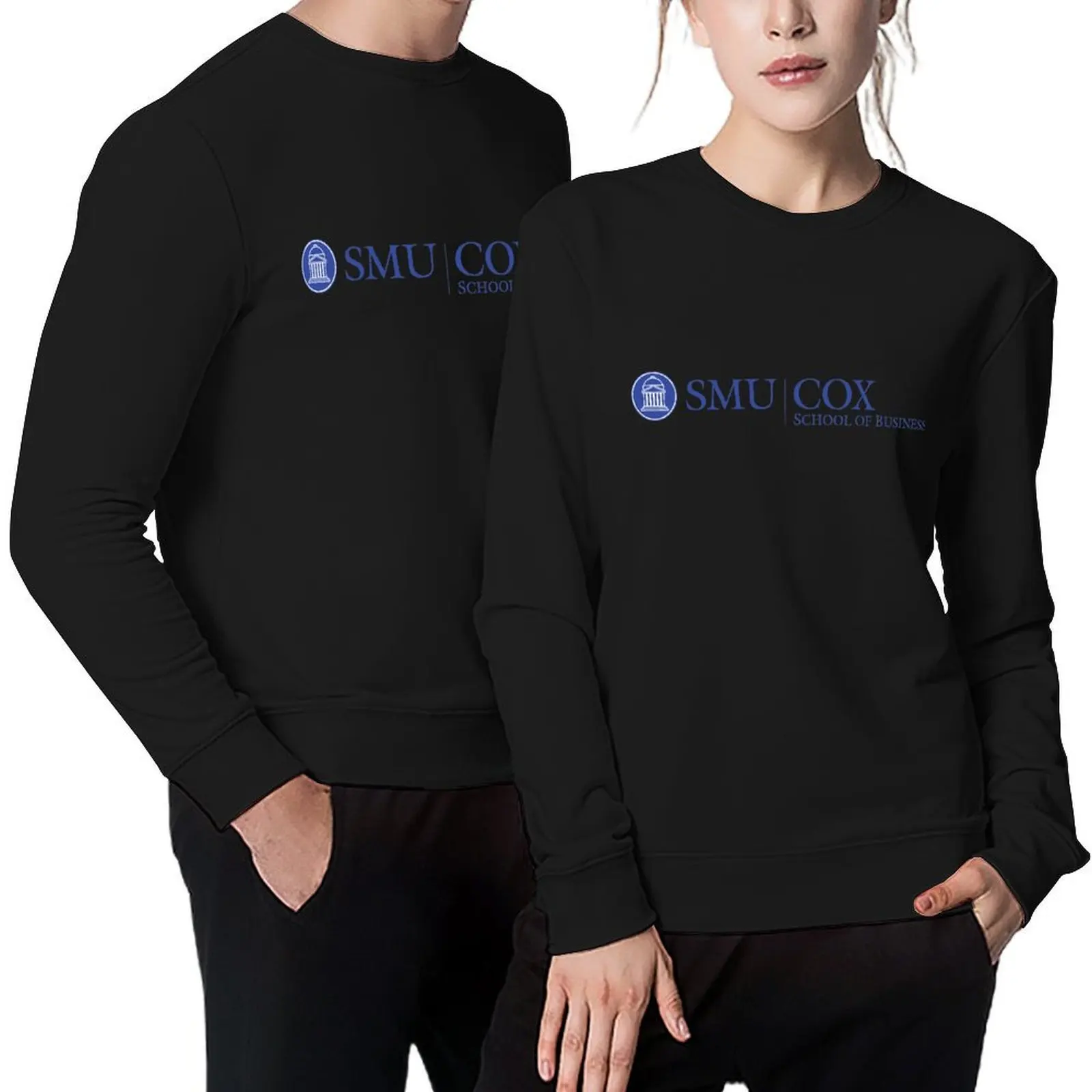 

SMU Cox Blue Pullover autumn mens clothing anime clothing tracksuit men new in hoodies & sweat-shirt