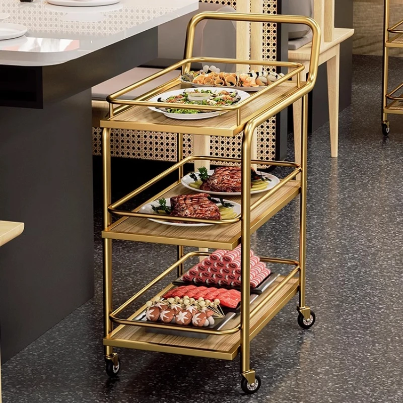 

Hospitality Carrying Hotel Handcart Serving Stair Runner Hotel Handcart Transport Large Cleaning Trolley Office Furniture