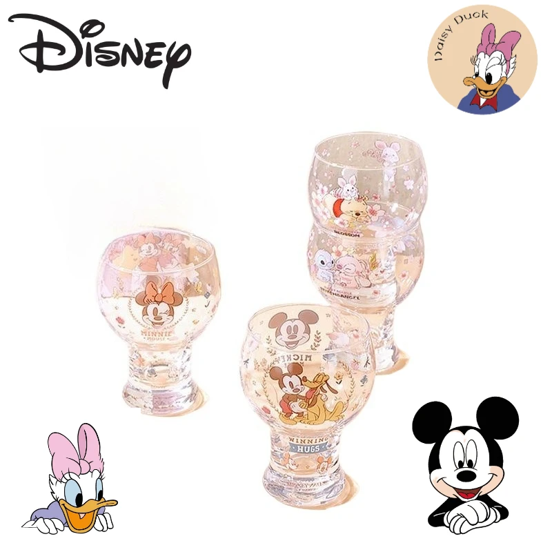 

Disney Mickey Cartoon Cute Water Cup Creative Kawaii Male and Female Home Office Coffee Juice Milk Cold Drink Cup Gift Wholesale