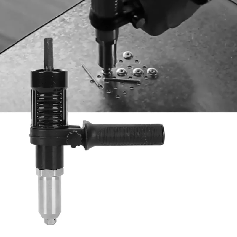 

Rivet Gun Adapter Insert Set Durable High Hardness Alloy Steel Electric Handle Tool