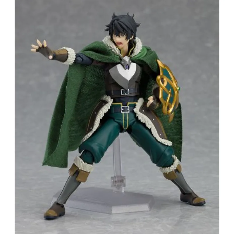 Max Factory Original Figma Shield: The Brave and Famous Series 494 Yangu Shangwen Anime Action Figure Modelo Brinquedos Presentes para Meninos