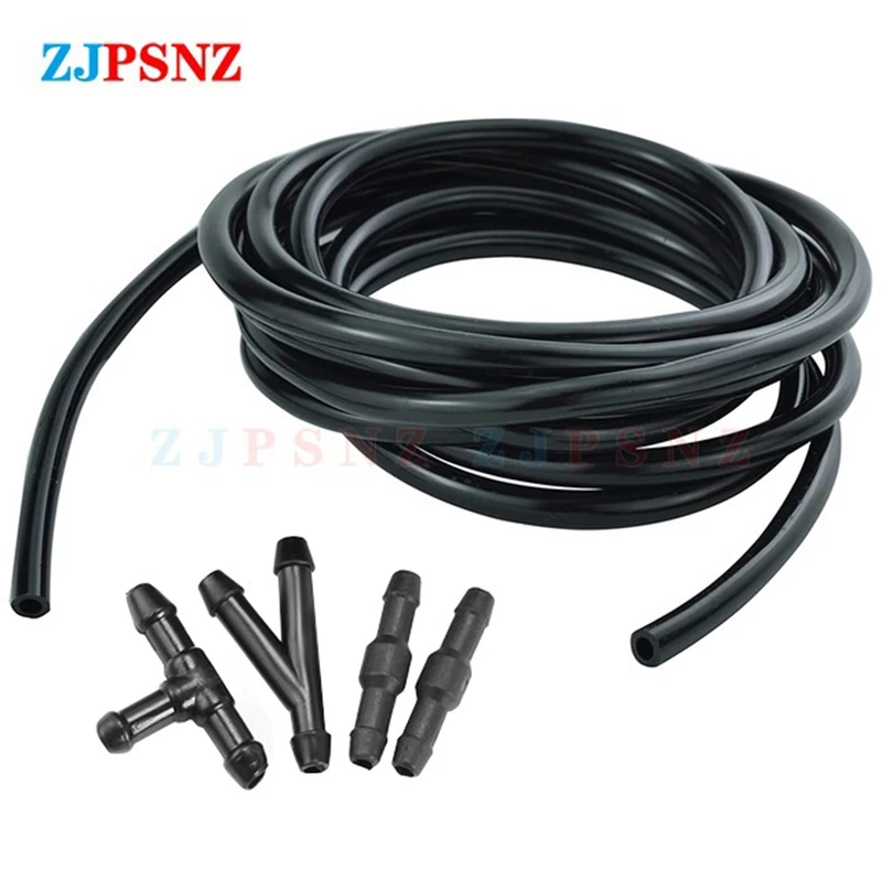 Windshield Wiper Tube T Y Straight Type Splitter Windshield Washer Hose Connector Automotive Car Wiper Blade Pipe Windshield Jet