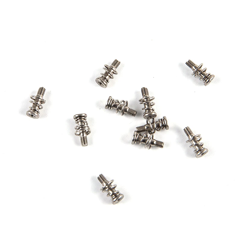 10pcs Nickel Plated GPU Graphics Card Plate Heatsink Screws Spring Screws Parts M2 M2.5 8mm 11mm M2 Springs Graphics Card Screw