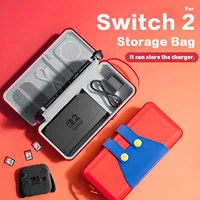 Bolsa de almacenamiento para Switch 2, Estuche de transporte para NS Switch 2, bolsa de almacenamiento de carcasa dura otable para accesorios Switch 2