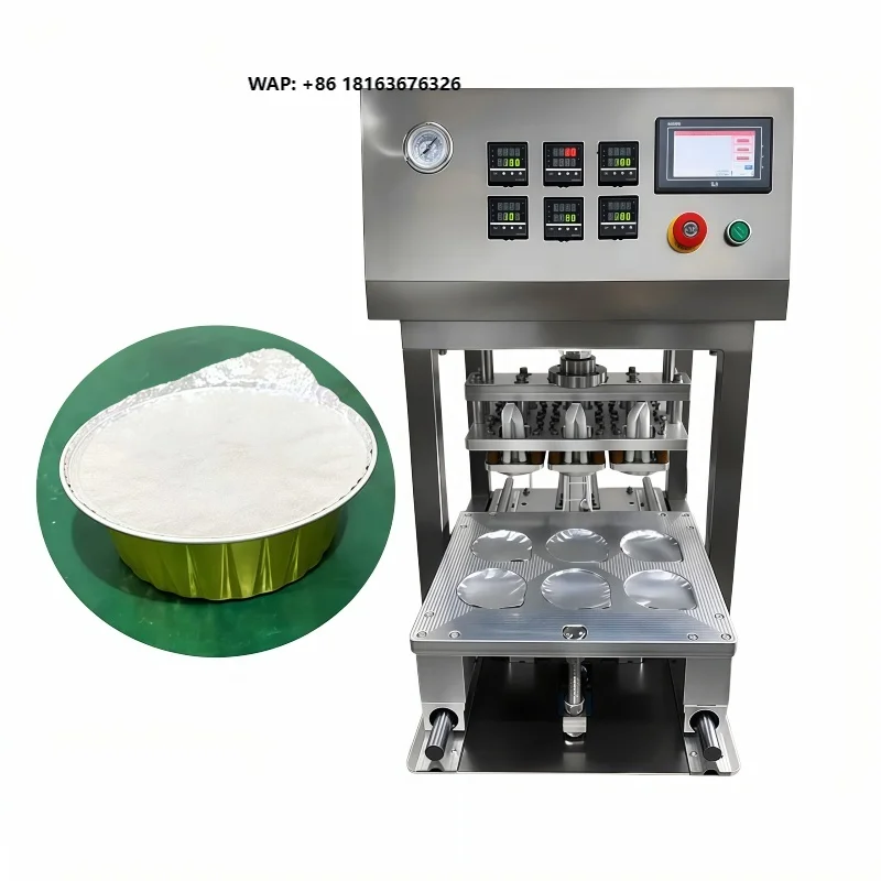 Factory Direct Automatic Cup Sealing Machine with Aluminum Foil Sealing for Bubble Tea Juice and Yogurt Cup
