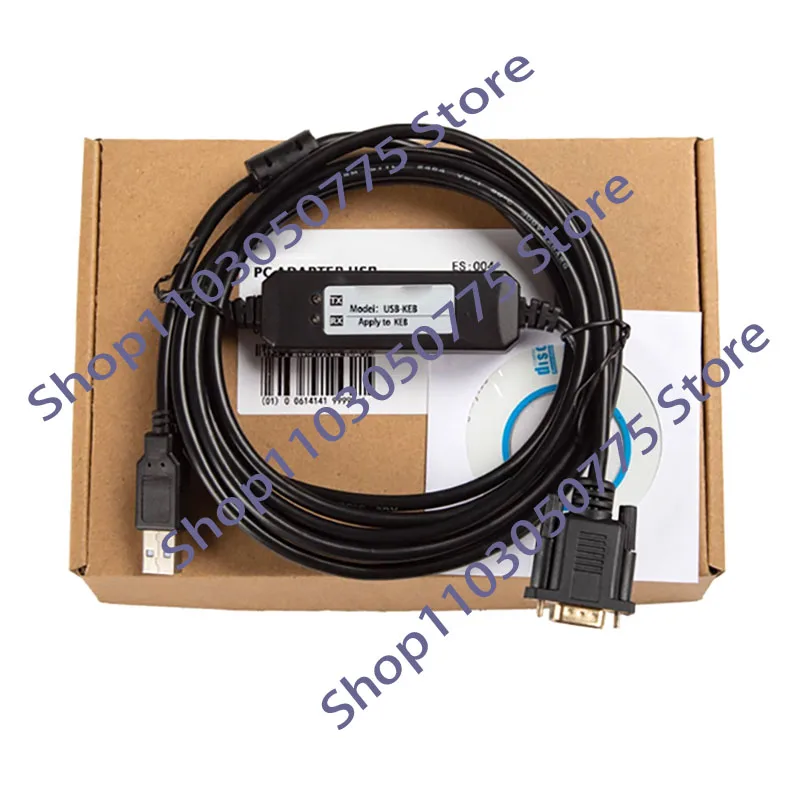 USB-KEB Suitable for KEB F4 F5 F6 S6 G6 Inverter Panel Debugging Cable Communication Download Cable  New  In Stock Best Quality