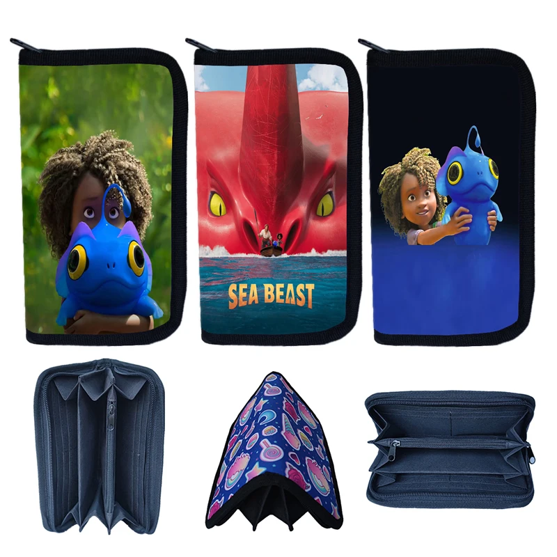 

The sea beast Cartoon Wallet Personalized Fashion Collection Gifts Teenage Students Boys and Girls Short Coin Purse