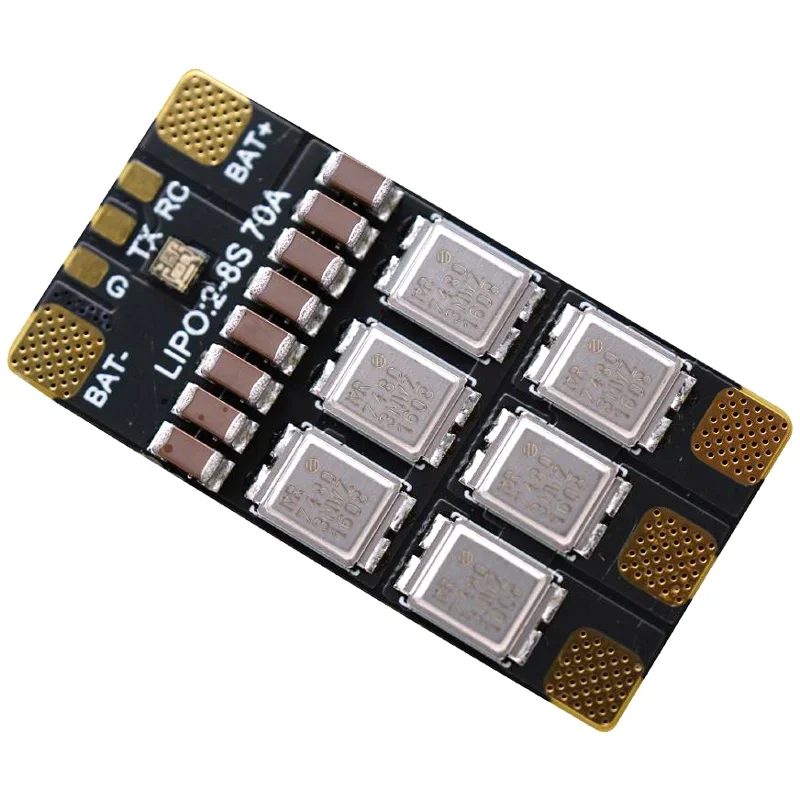 BoMasMNeutronRC 70A-G071 V2 2-8S AM32 Dshot1200 X-Class Single ESC Support Current Sensor / Telemetry Output Crawler Part