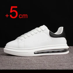 Men's Women's Sneakers Elevator Shoes 5cm Height Increased Shoes Men Sports Shoes Man Invisible Height Increasing Shoes