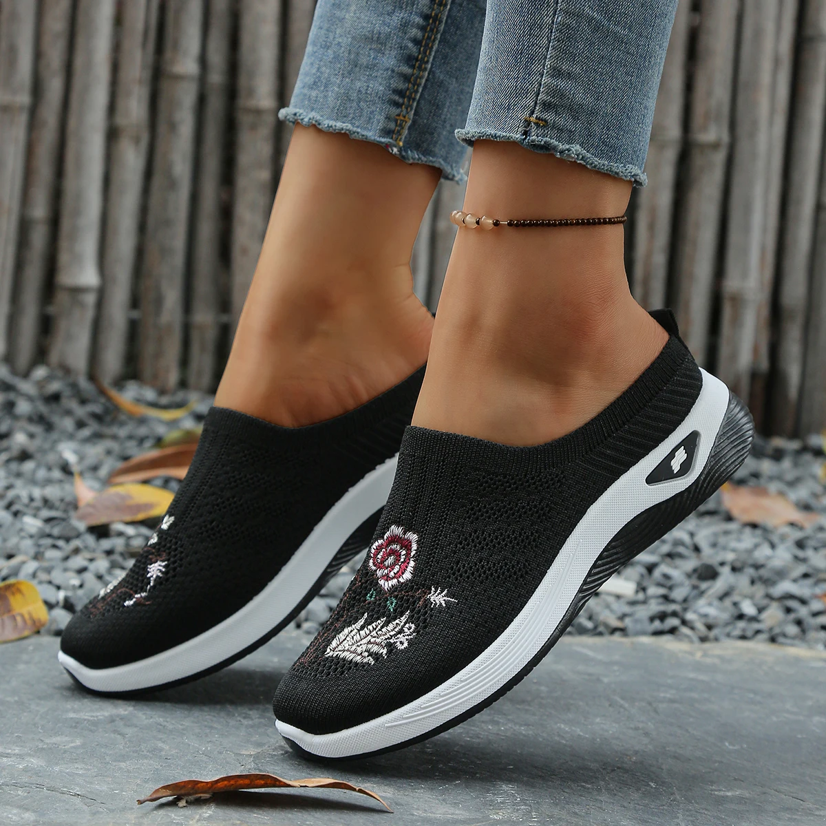 Women Shoes Women's 2026 Embroidered Women's Slippers with Ethnic Characteristics Summer Shoes Sale Shoes with Free Shipping image 5