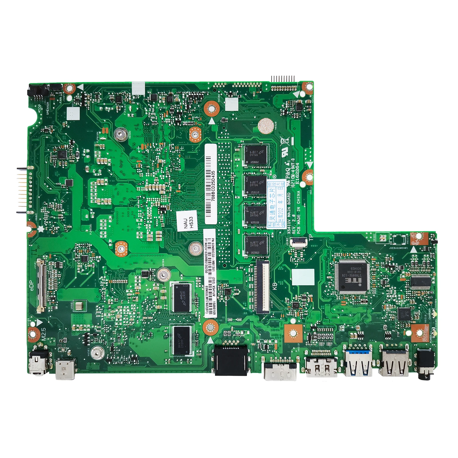 X541UV Scheda Madre Del Computer Portatile Per ASUS Mainrboard X541UVK R541U A541U X541UJ F541U X541U K541U I3 I5 I7 4G/8G-RAM GT920MX GT940MX