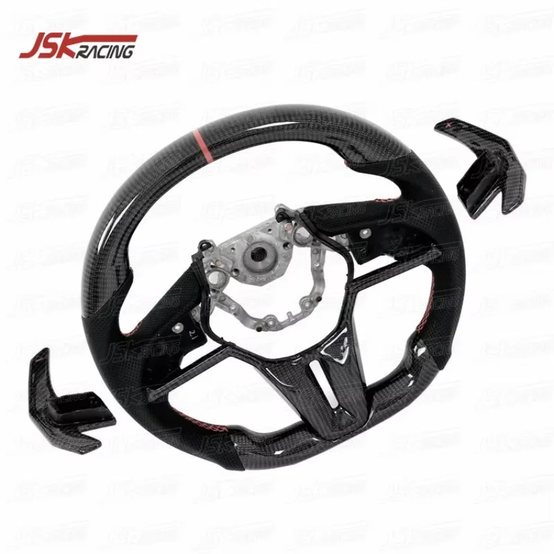 JSK-21 STYLE MATTE CARBON FIBER STEERING WHEEL FOR 2008-2016 GTR R35