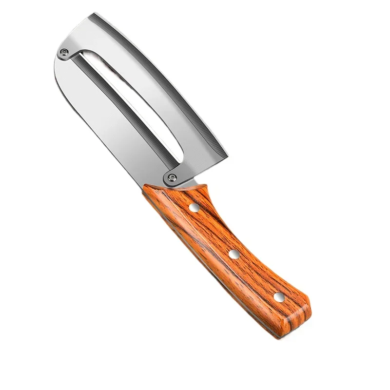 Thickened Peeling Knife Pineapple Peeler Remover Stainless Steel Pineapple Eye Cutter Cutter Cane Peeling Knife Kitchen Gadgets