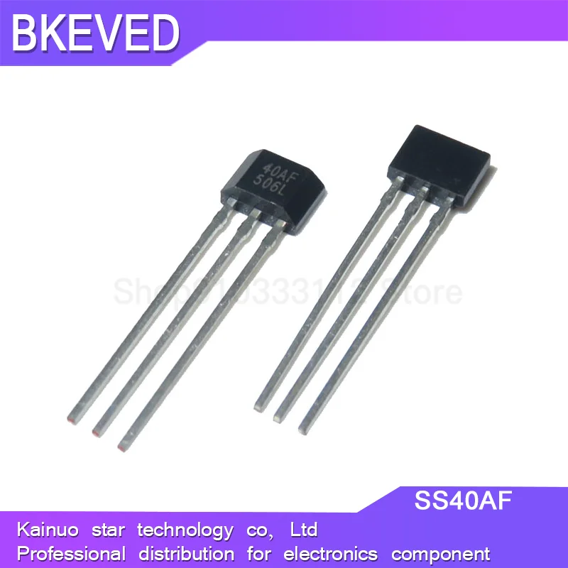 10pcs SS40AF SS41F SS495A SS49E 40AF 41F 495A 49E OH41F SS495A1 TO-92 SS40 SS41 SS495 SS49 A3144E U18 US1881 AH3503 OH137 ATS177