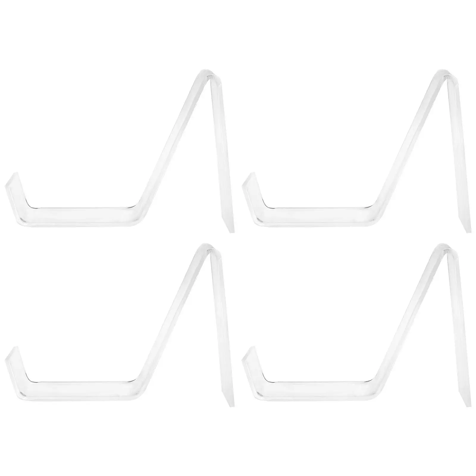 2Pairs Shoe Display Stand for High Heels Exquisitely Made Fine Workmanship Simple Convenient Unique Design Mall Supermarket