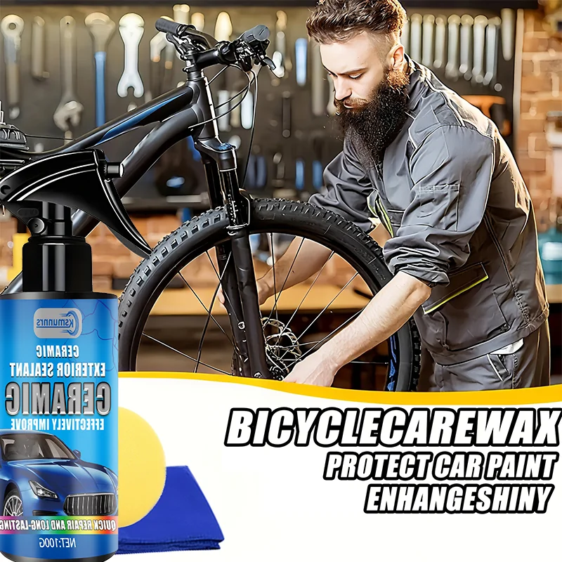 100ml Nano Ceramic Coating Spray - Cycling-specific Gloss Protective Polish, Motorcycle and Vehicle Anti-scratch. Anti-scratch,