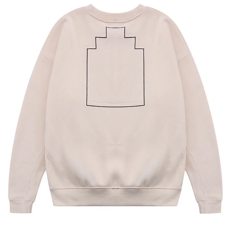 Retro Washed Batik C.E Cav Empt Fleece Round-neck Sweatshirt Casual Loose Men Women Sportswear