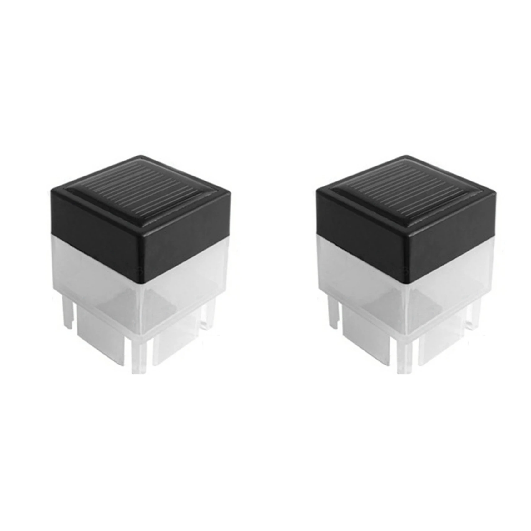 

Солнечный столбчатый светильник CHCH 2X LED на солнечной энергии для наружного освещения забора, ворот, столбов, сада и двора (теплый свет)