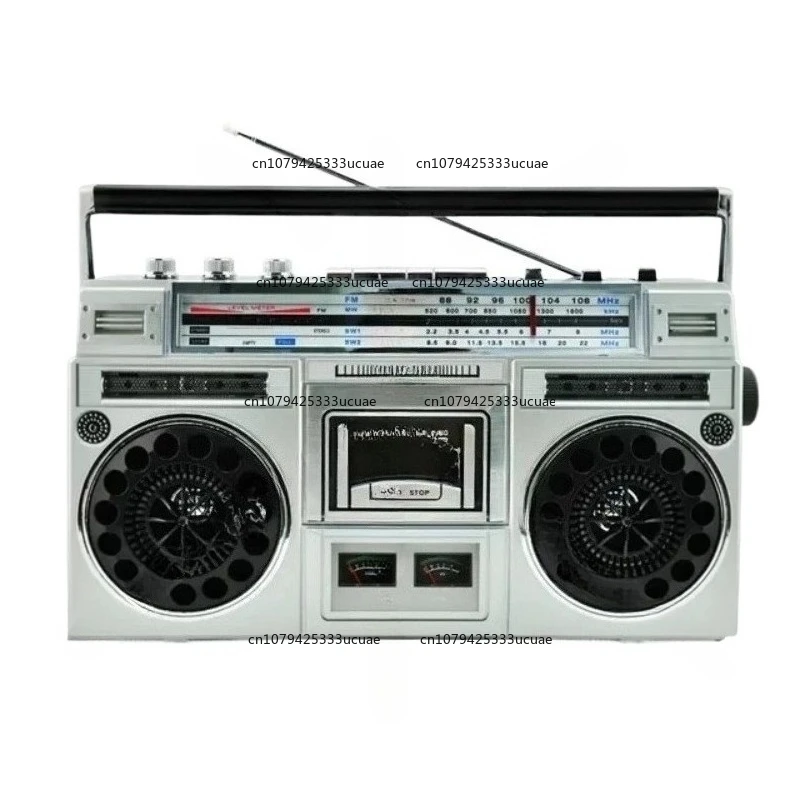 

Retro Cassette Tape Player Bluetooth Speaker, FM Radio, TF Card, Audio Recorder, Vintage Portable Receiver 2025 New