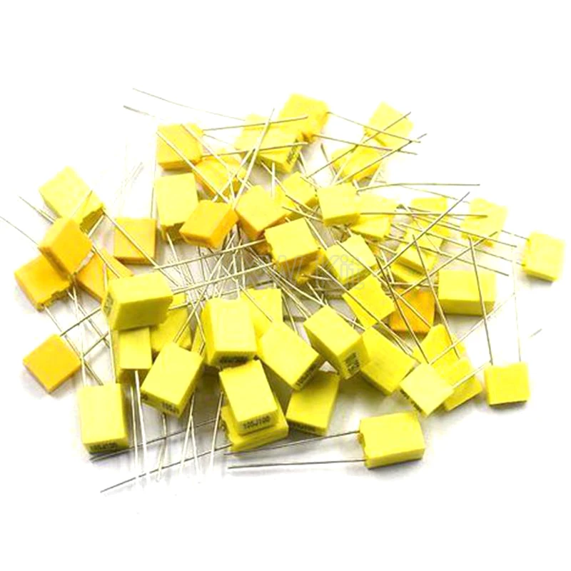 Polipropylenowa folia plastikowa 100V 1nF ~ 470nF 100nf 220nf 10nf 47nf 22nf 1nf 0.47uf 0.1uf kondensator korekcyjny, 20 sztuk