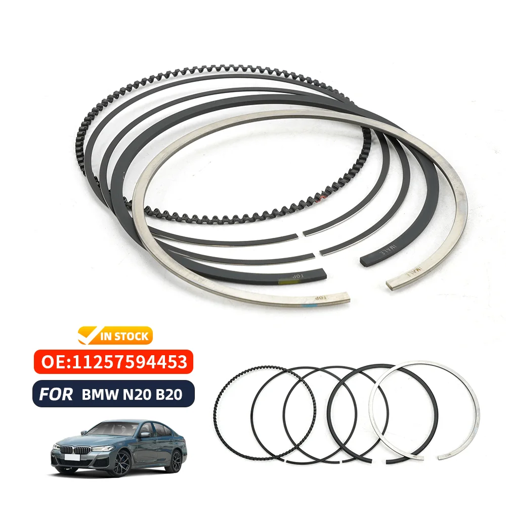 Raceorly Hot Selling Vehicle Engine System Parts Piston Ring Set For BMW N20 11257594453