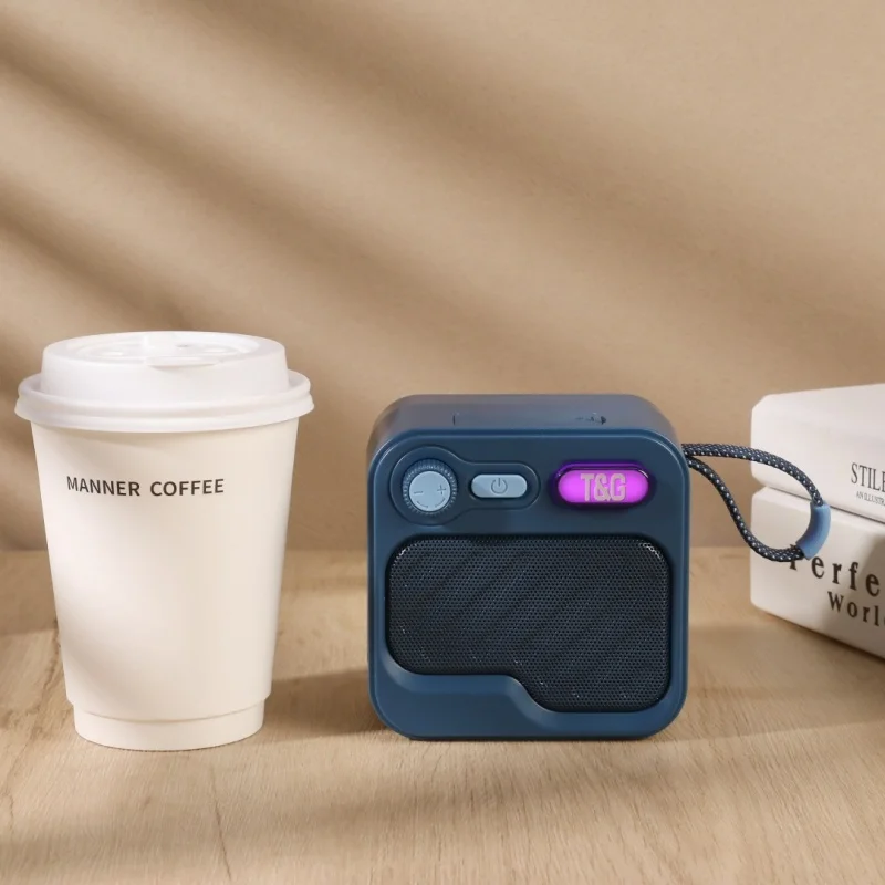 

TG701 Bluetooth Speaker Outdoor Portable TWS Couplet subwoofer with card insertion for receiving money broadcasting voice caIIs