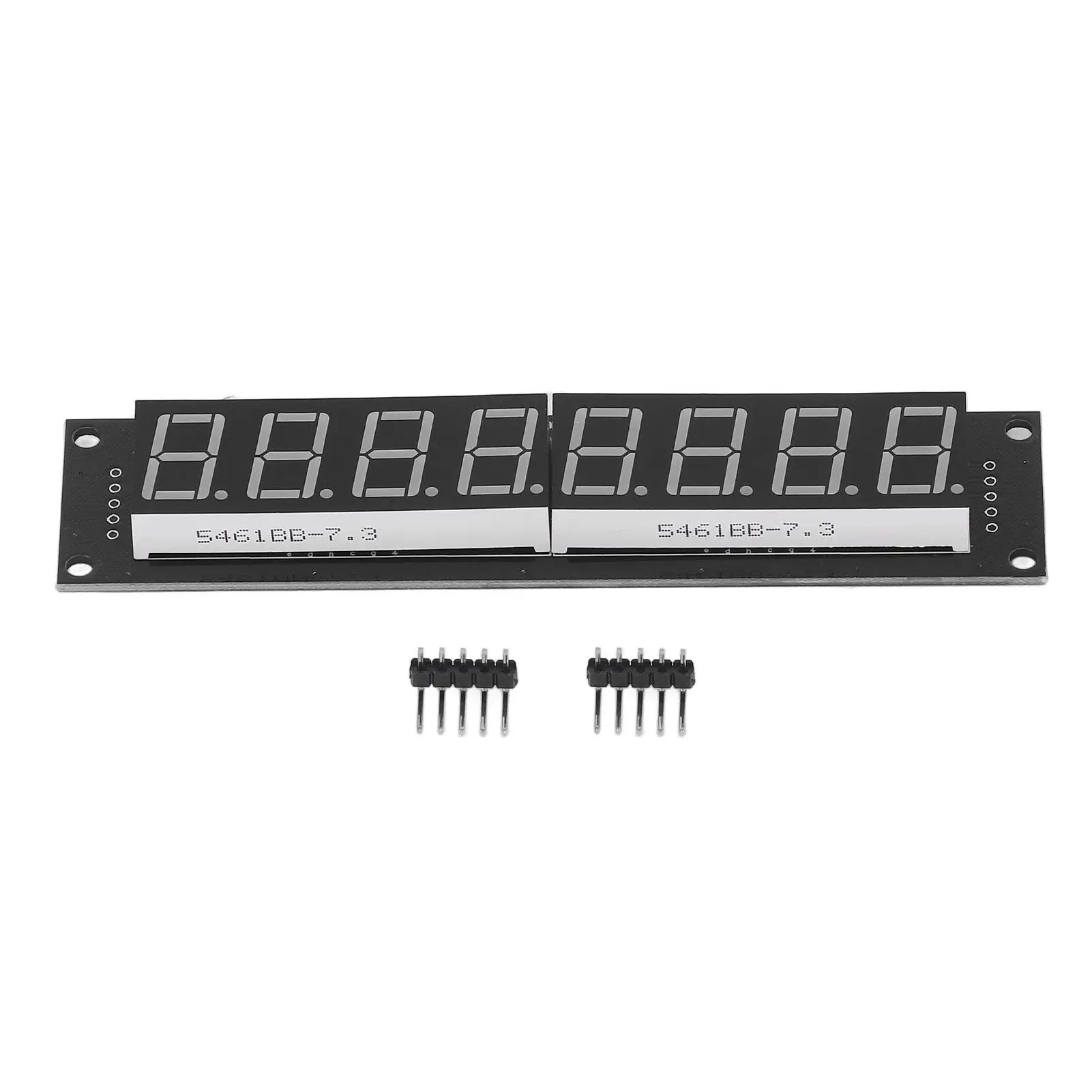 8-Digit LED Segment Display with 74HC595 Controller - Plug and Play Multifunctional Tube for diy for electronic Clock &