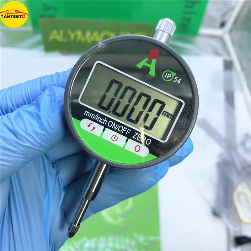 Diesel Common Rail Injector AHE Stroke Trave Test Measuring Micrometer 0.001mm Touch Screen Steel Cover