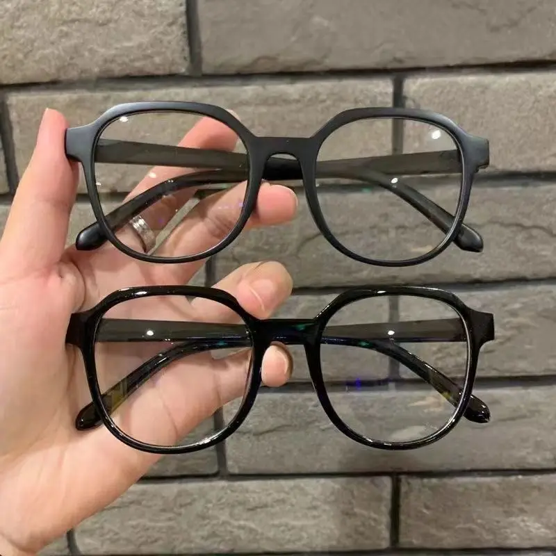New Korean Version Simple Square Frame Men And Women Fashion Trend Reading Anti Blue Light Eyewear
