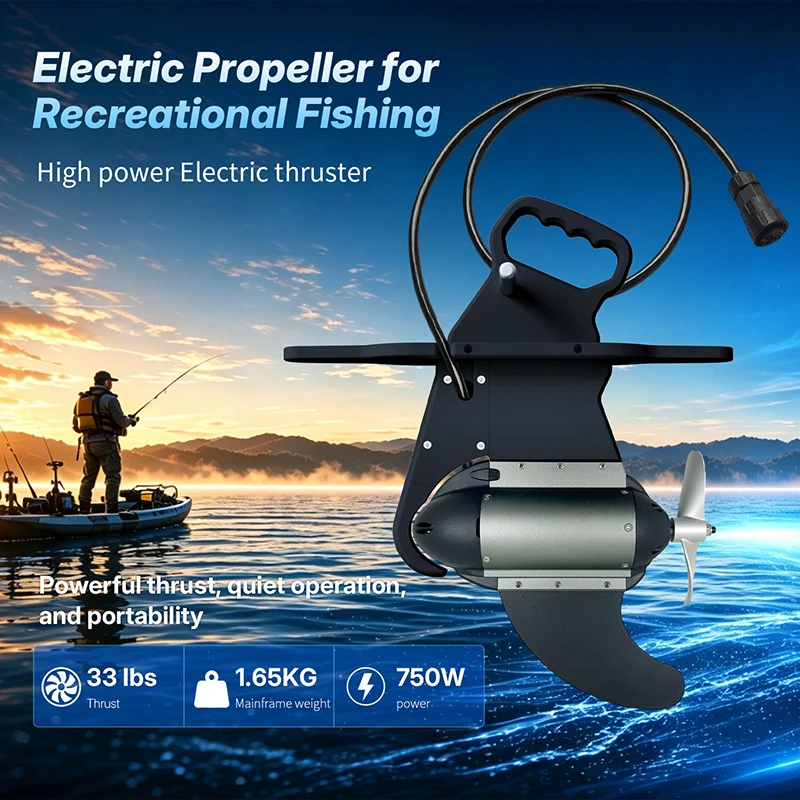 Hobie Kayak Motor Electric Thruster, Underwater Propeller Engine for Fishing Boat Paddle Board