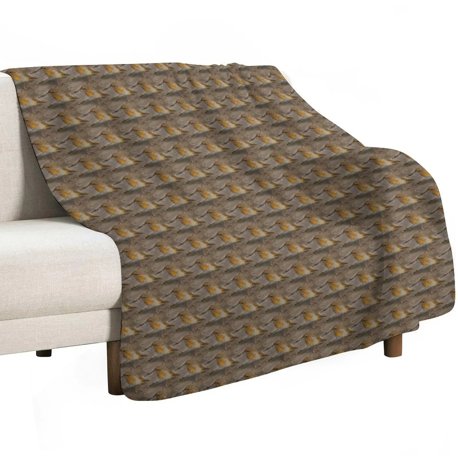 Baby robins repeat print Throw Blanket Thins Bed Bed covers Warm Luxury St for sofa Blankets