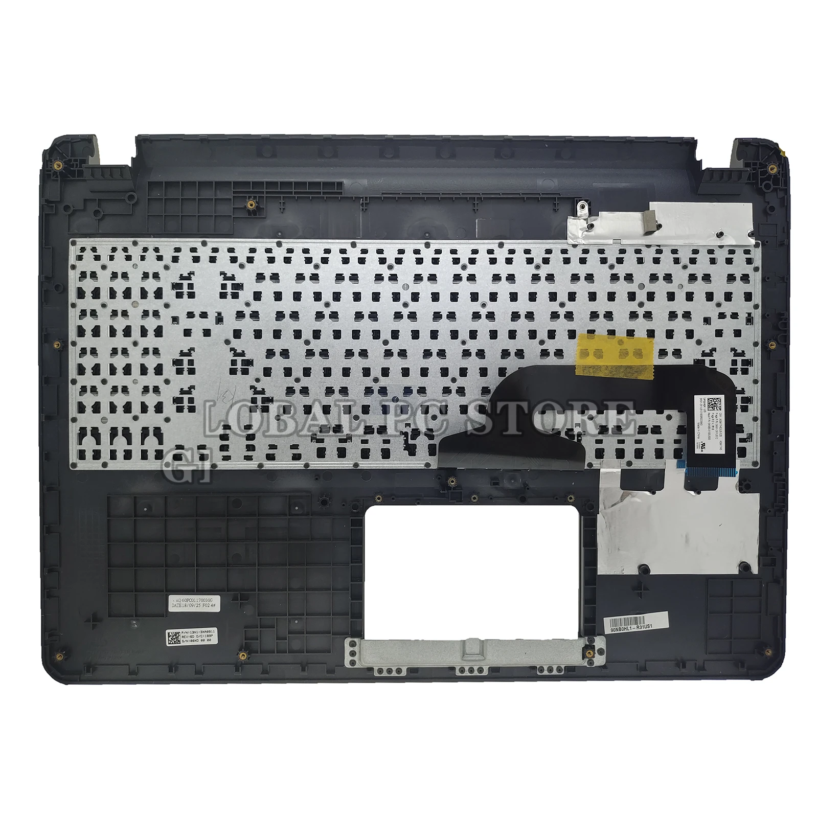 KEFU X507UB For Laptop Keyboard X507M X507MA Y5000U X507L X507LA X507U X507UA X507UF  Keyboard Palmrest C Shell Assembly