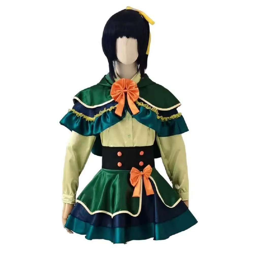 

Forxe унисекс аниме Cos Takanashi Rikka костюмы для косплея модные комплекты на Хэллоуин индивидуальный размер