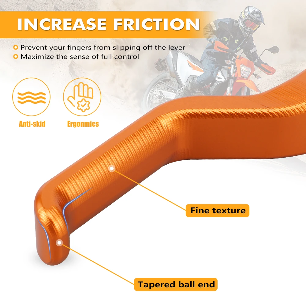 NICECNC For 2014-2024 KTM EXC 300 XCW EXCF 500 450 400 350 300 250 200 150 125 SX XC SXF XCF Motorcycle Brembo Short Brake Lever - Image 4