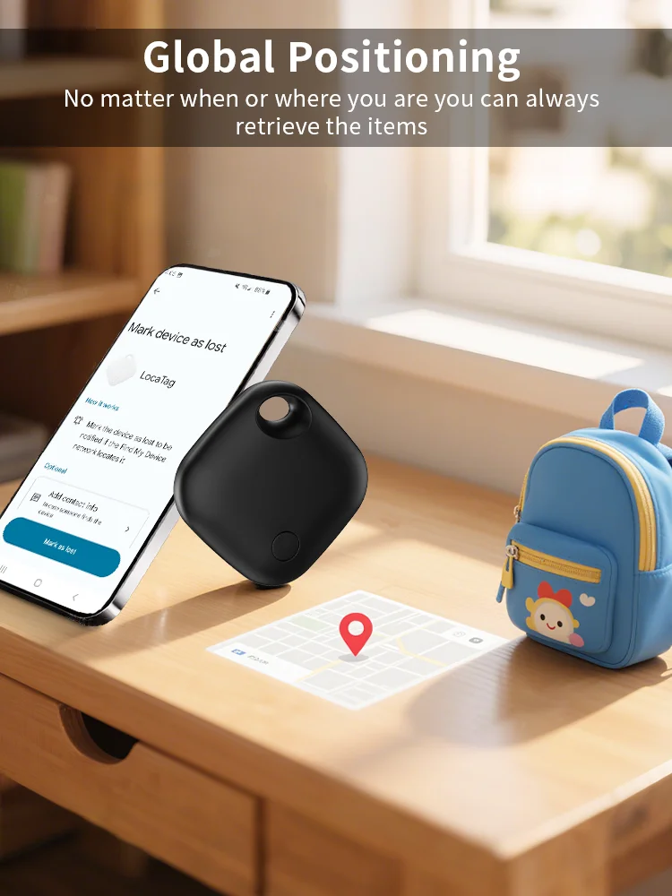 Typ C Ladeanschluss Fern-Tracker für Android Google Find Hub Voice Locate Keys Tasche Spielzeug Smart Tag für Pixel Vivo GMS – Detail 2