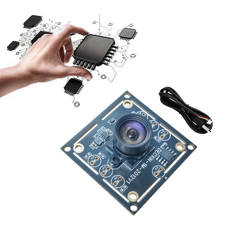 OV9732 USB Camera Module 720P 1MP 100 Degrees Face Recognition Image Acquisition For Raspberry Pi Orange Pi Camera 2M